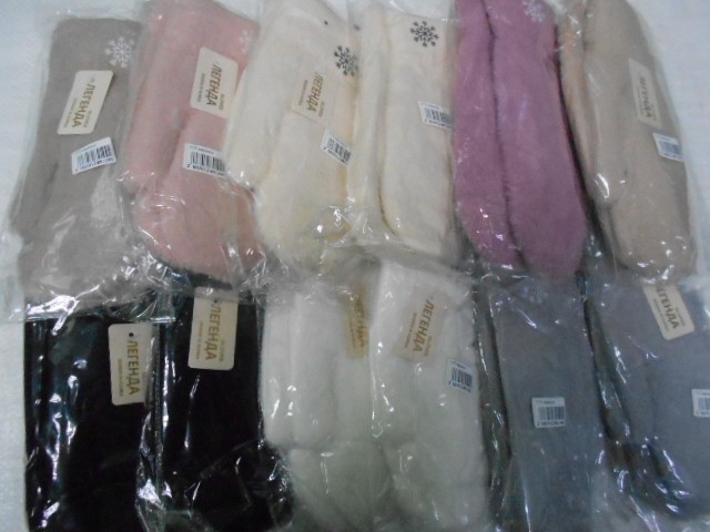  Варежки жен. норка