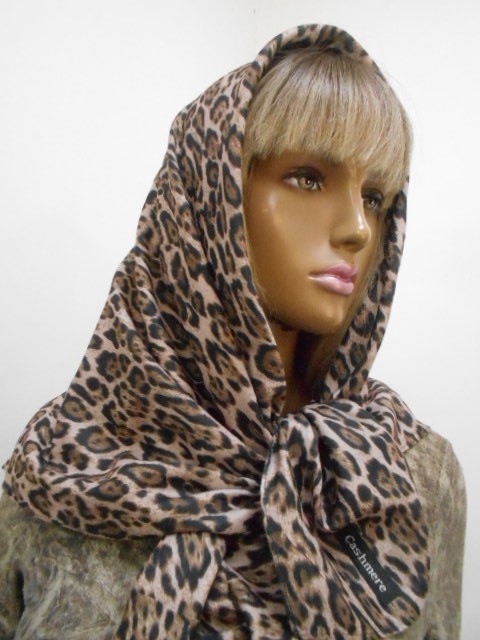  Платок Тигровый принт