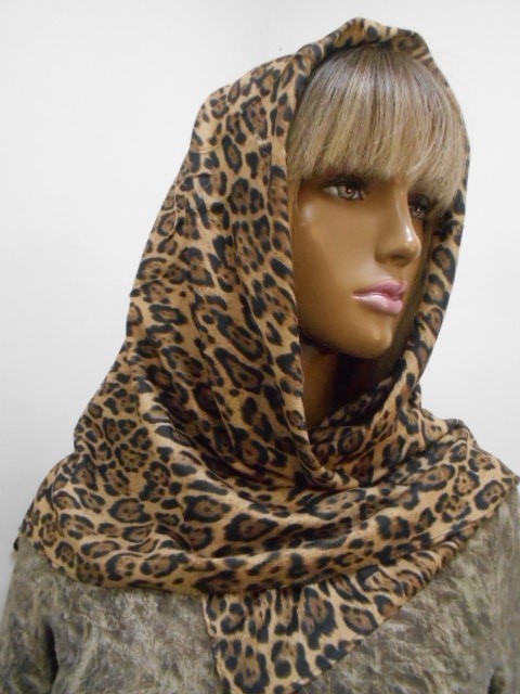  Платок Тигровый принт